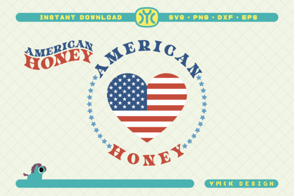 American Honey SVG 4th of July SVG