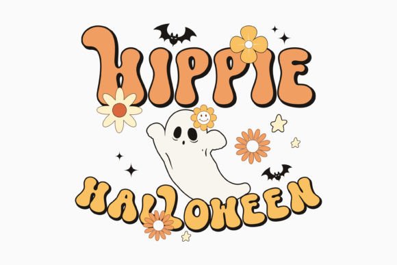 Halloween Hippie Halloween Retro