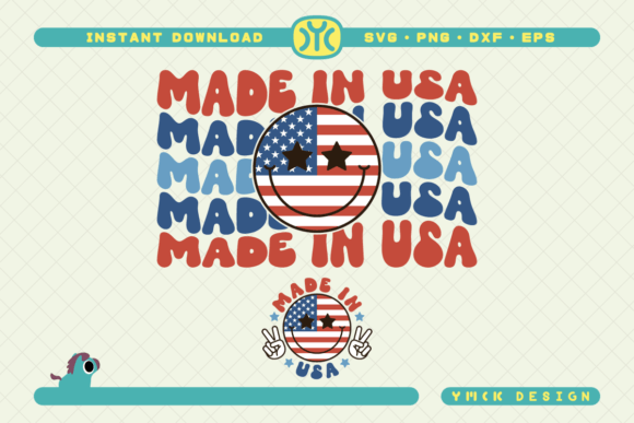 Made in USA SVG 4th of July SVG