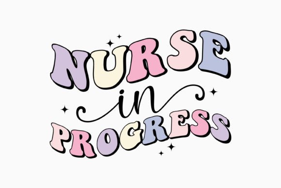 Nurse in Progress Retro Nurse