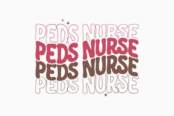 Retro Nurse Quote SVG Peds Nurse