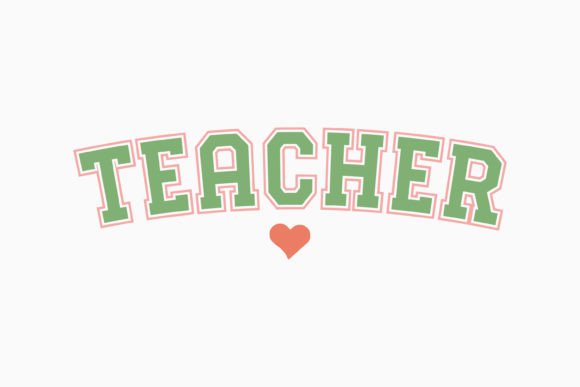 Retro Teacher Quote SVG
